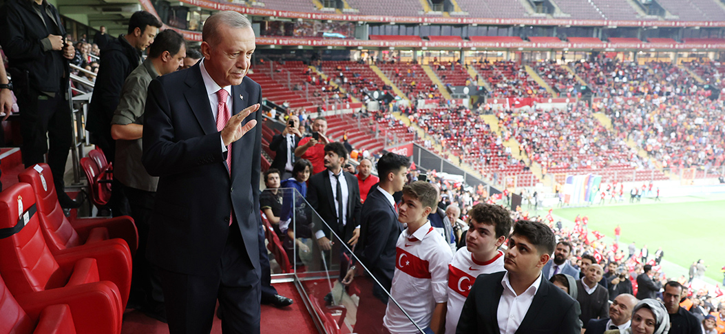 Cumhurbaşkanı Erdoğan, Türkiye-Angola maçını izledi